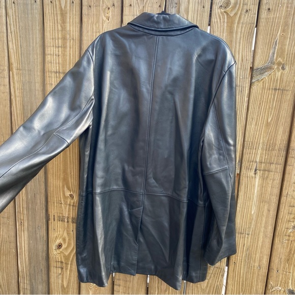 Vintage Genuine Leather Jacket - Picture 5 of 8